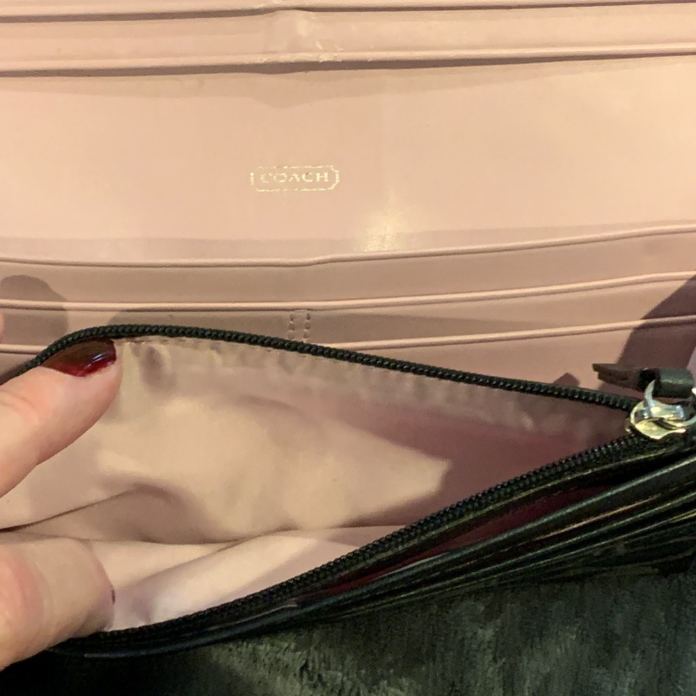Coach Black Multi Section Wallet - image 5